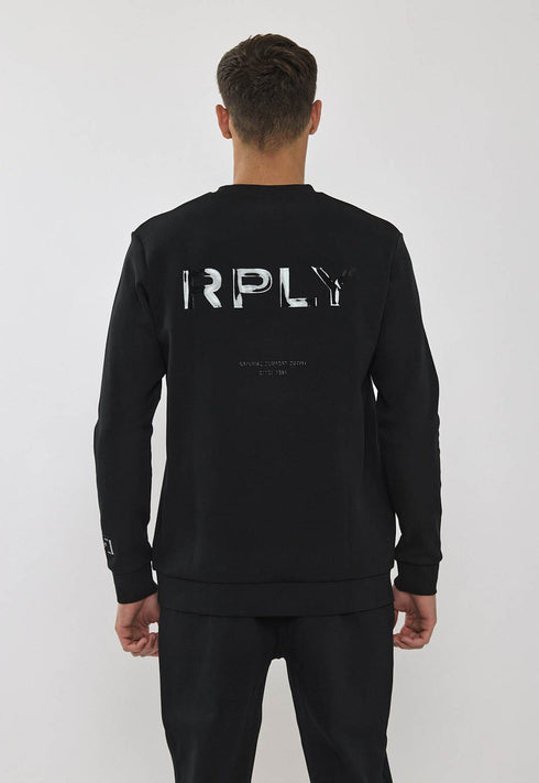 Replay tracksuit ריפלי חליפה 2 חלקים בצבע שחור